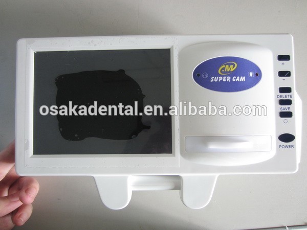 Caméra intra-orale LCD 5 pouces / endoscope avec lecteur de film radiographique / VGA / vidéo / sortie USB