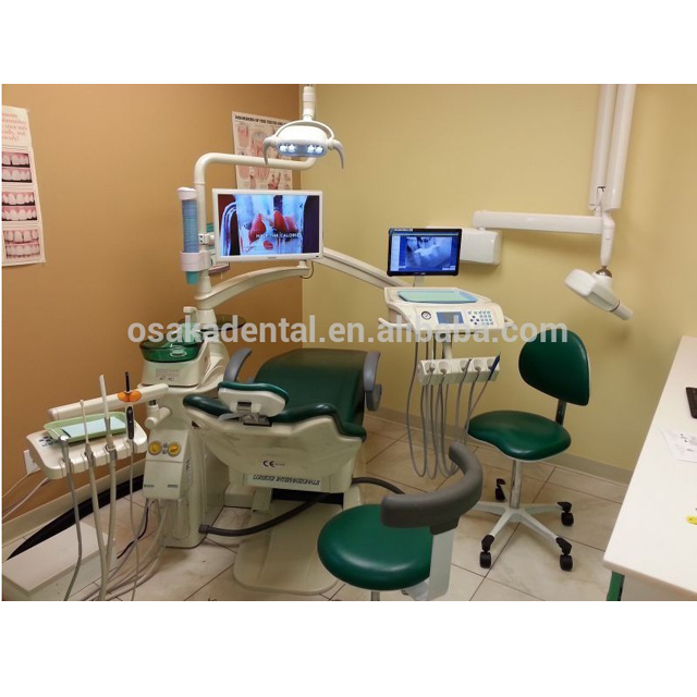 OSA-208E Unité dentaire / fauteuil dentaire de haute qualité avec système de contrôle à neuf programmes
