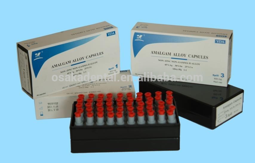 capsules d'amalgame dentaire homologuées CE de haute qualité