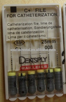 Fichiers originaux Dentsply Maillefer C + / fournisseur dentaire / fichiers d'endo dentaire
