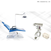 Chaise dentaire simple pour la clinique avec compresseur d'air portable et unité de chariot mobile portable