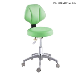Tabouret dentaire confortable avec cuir microfibre