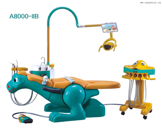 Unité de fauteuil dentaire spécialement conçue pour les enfants