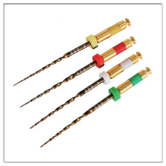 Systerm de fichier endodontique rotatif d'or