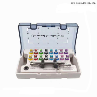 Trousse à outils de restauration de l'implant coloré dentaire